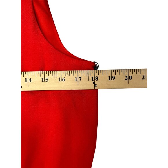 Vince Camuto Womens Sleeveless Poppy Culotte Jumpsuit With Belt Size 8 - Picture 6 of 13